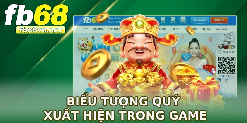 Biểu tượng quý xuất hiện trong game