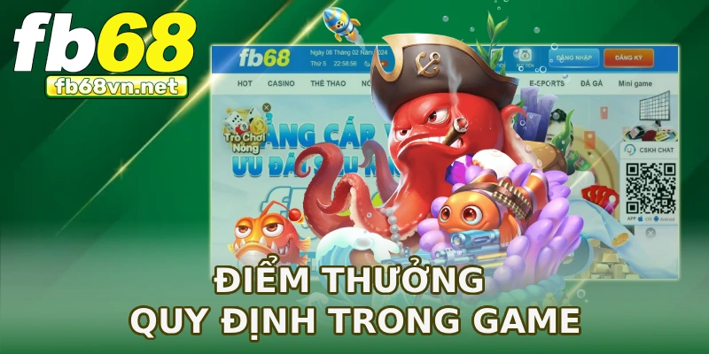 Điểm thưởng quy định trong game