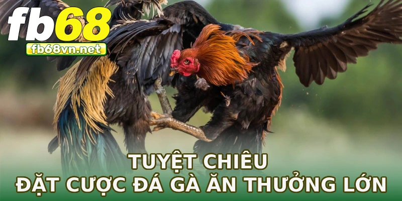 Tuyệt chiêu đặt cược đá gà ăn thưởng lớn